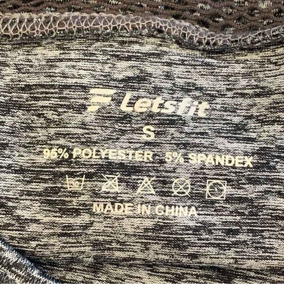 LETSFIT Sports Athletic Gym Tank Top Size Small - Picture 6 of 10